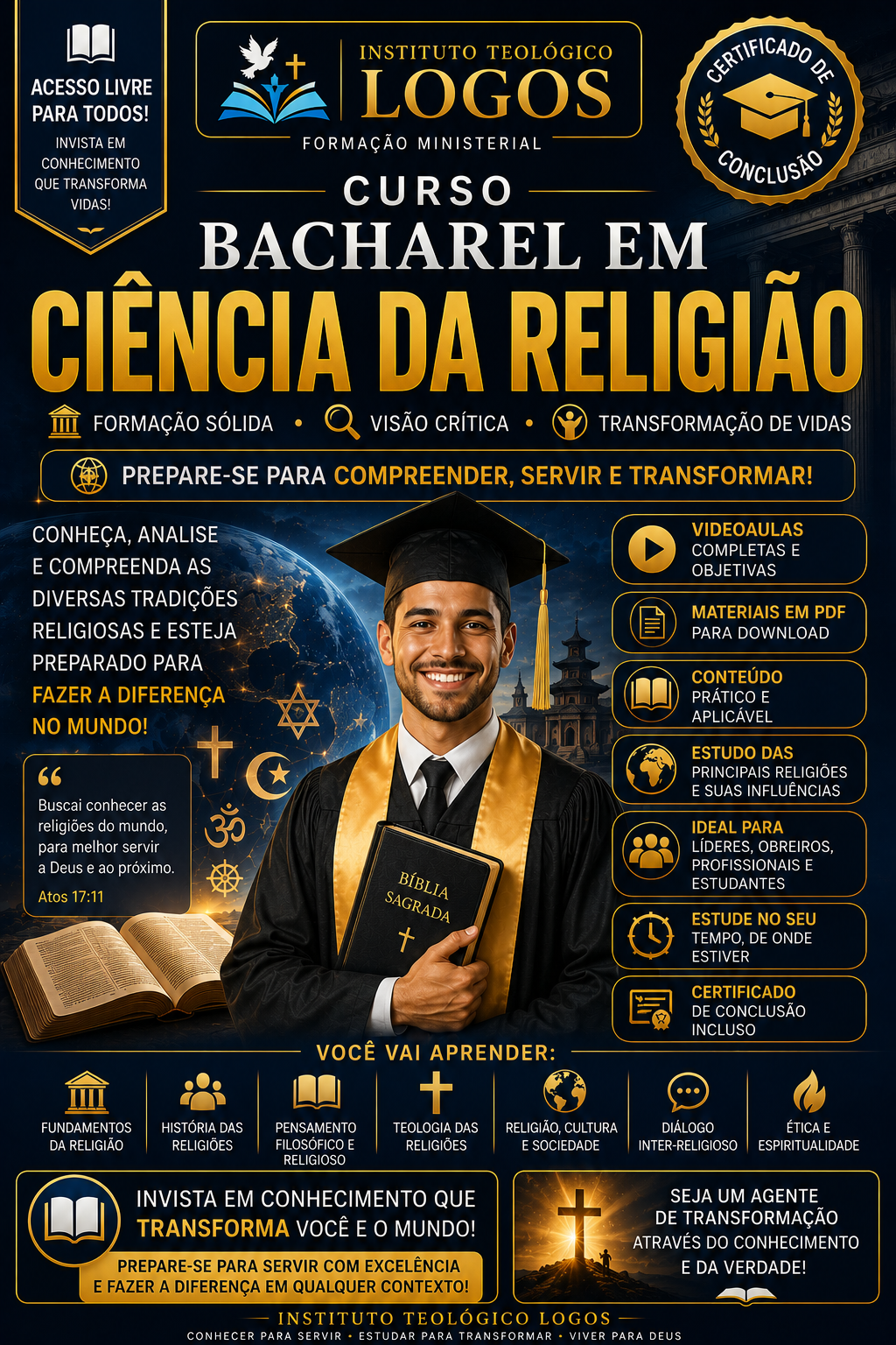 Curso Bacharel em Ciência da Religião