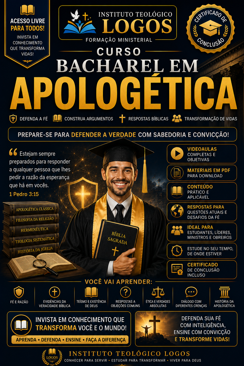 Curso Bacharel em Apologética